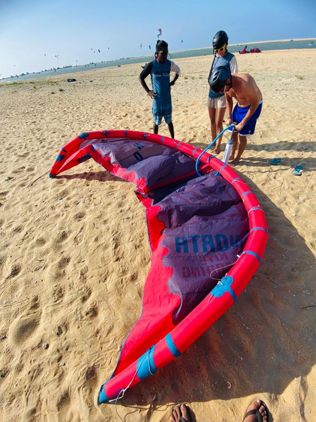 Blue Whale Resort & Kite Surfing Kalpitiya Exterior photo